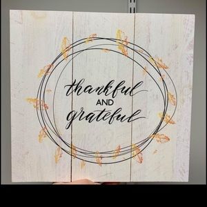 Household decor sign.